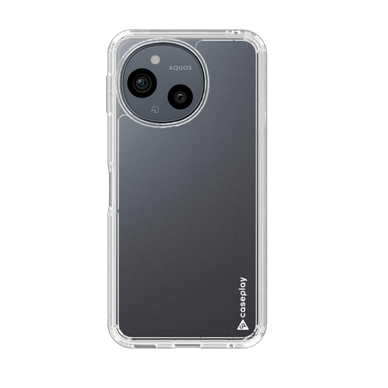 Slim Protection Case［ Original - CASEPLAY Logo - White/B ］