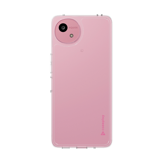 Slim Protection Case［ Original - CASEPLAY Logo - Pink/B ］