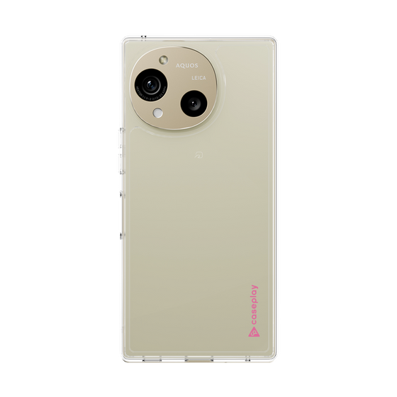 Slim Protection Case［ Original - CASEPLAY Logo - Pink/B ］