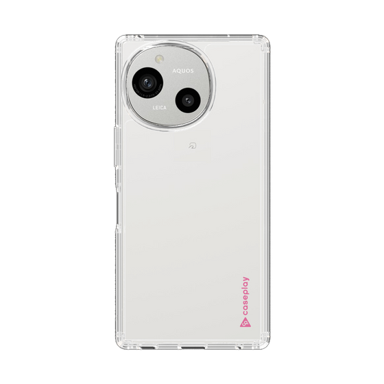 Slim Protection Case［ Original - CASEPLAY Logo - Pink/B ］