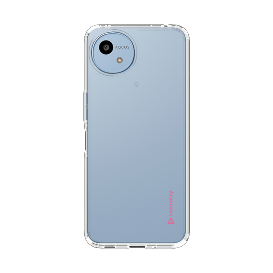Slim Protection Case［ Original - CASEPLAY Logo - Pink/B ］