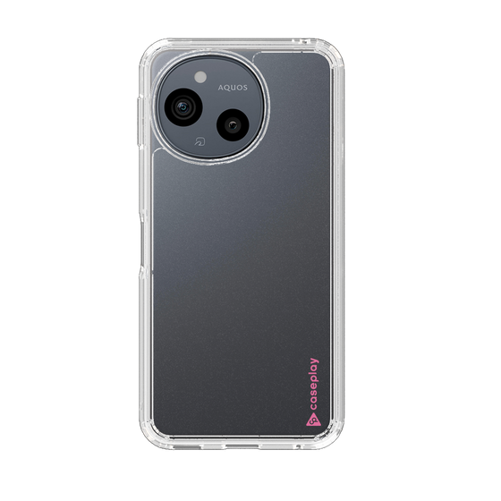 Slim Protection Case［ Original - CASEPLAY Logo - Pink/B ］