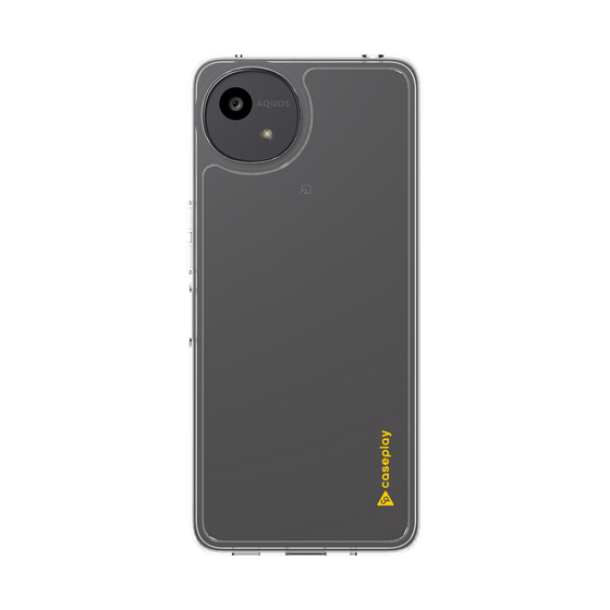 Slim Protection Case［ Original - CASEPLAY Logo - Yellow/B ］