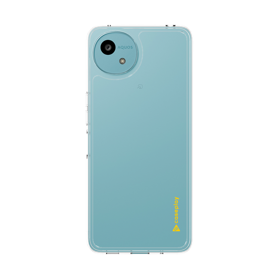 Slim Protection Case［ Original - CASEPLAY Logo - Yellow/B ］
