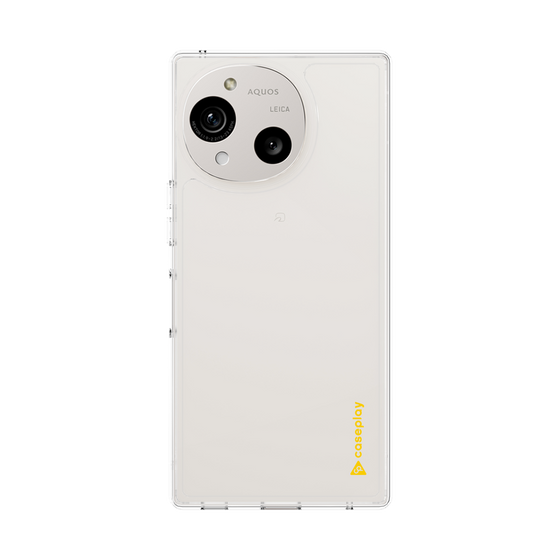 Slim Protection Case［ Original - CASEPLAY Logo - Yellow/B ］