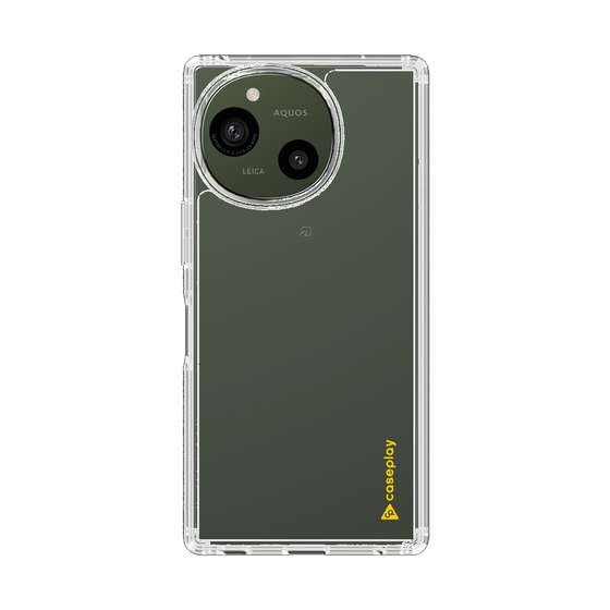 Slim Protection Case［ Original - CASEPLAY Logo - Yellow/B ］