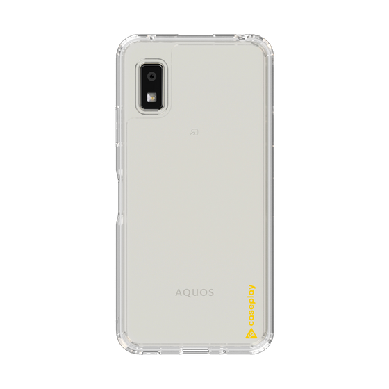Slim Protection Case［ Original - CASEPLAY Logo - Yellow/B ］