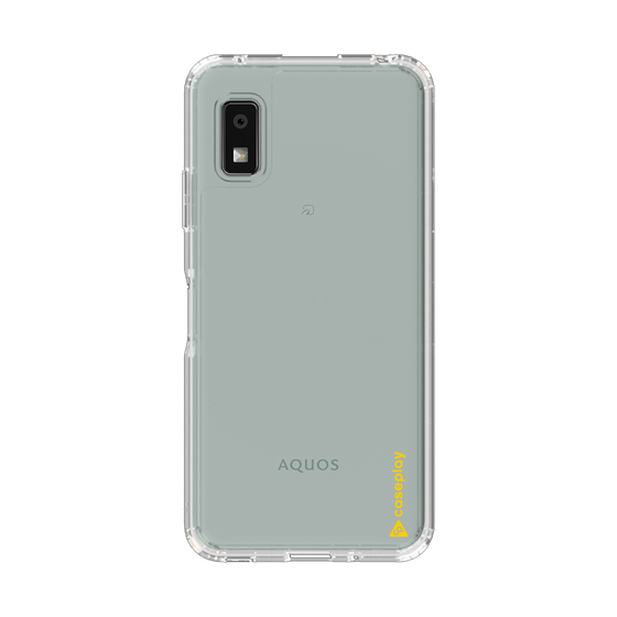 Slim Protection Case［ Original - CASEPLAY Logo - Yellow/B ］
