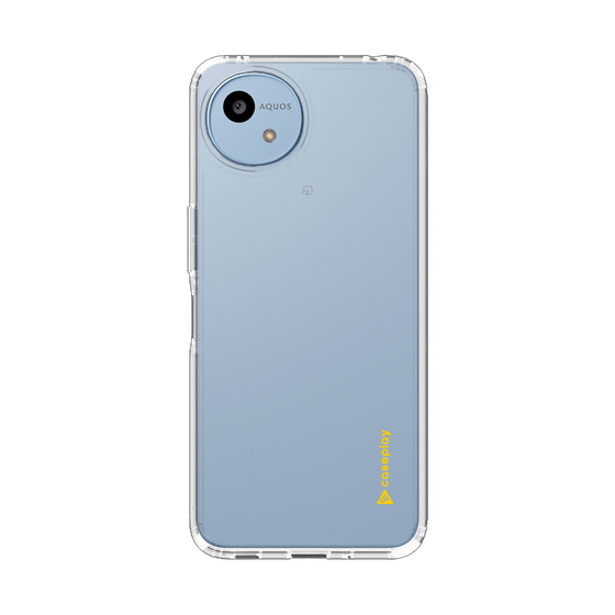Slim Protection Case［ Original - CASEPLAY Logo - Yellow/B ］