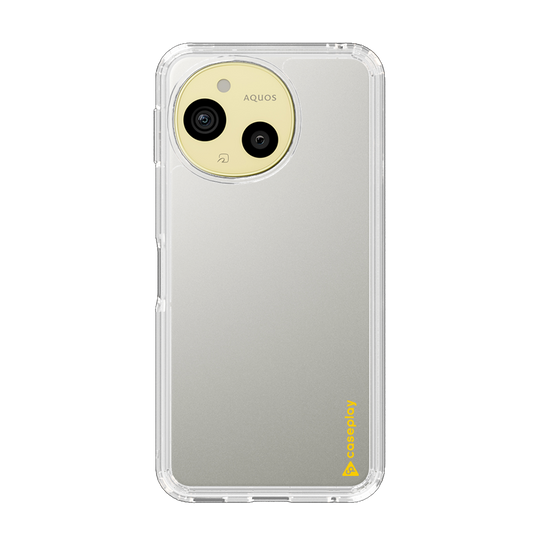 Slim Protection Case［ Original - CASEPLAY Logo - Yellow/B ］