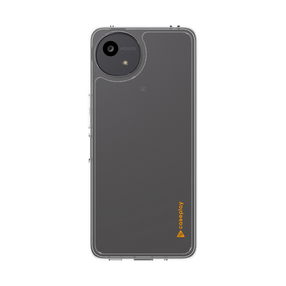 Slim Protection Case［ Original - CASEPLAY Logo - Orange/B ］