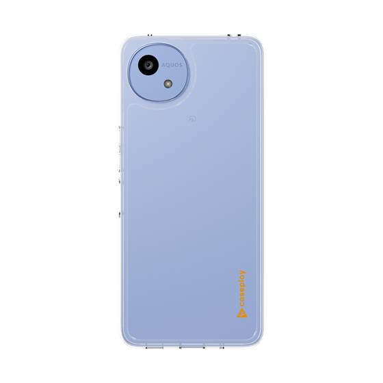 Slim Protection Case［ Original - CASEPLAY Logo - Orange/B ］