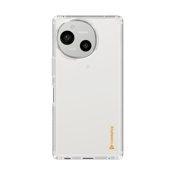 Slim Protection Case［ Original - CASEPLAY Logo - Orange/B ］