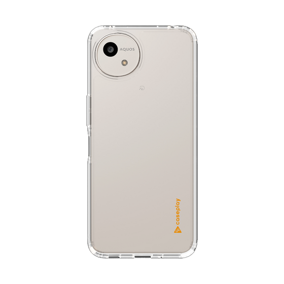 Slim Protection Case［ Original - CASEPLAY Logo - Orange/B ］