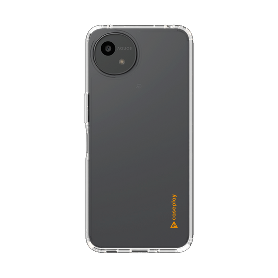 Slim Protection Case［ Original - CASEPLAY Logo - Orange/B ］