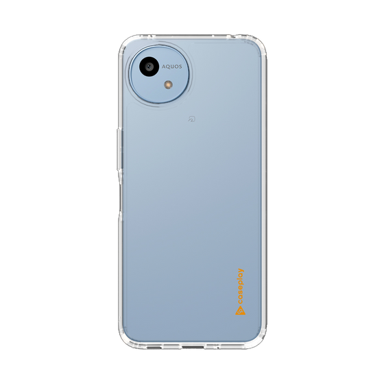 Slim Protection Case［ Original - CASEPLAY Logo - Orange/B ］