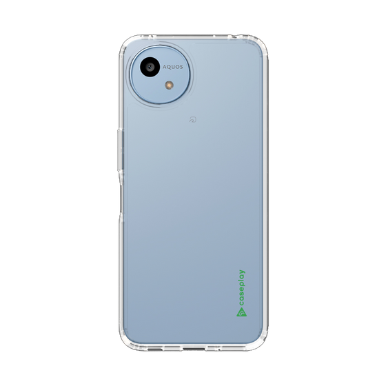 Slim Protection Case［ Original - CASEPLAY Logo - Green/B ］