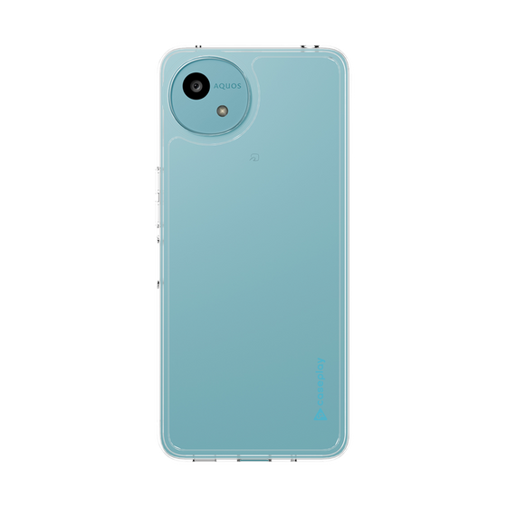 Slim Protection Case［ Original - CASEPLAY Logo - Light Blue/B ］
