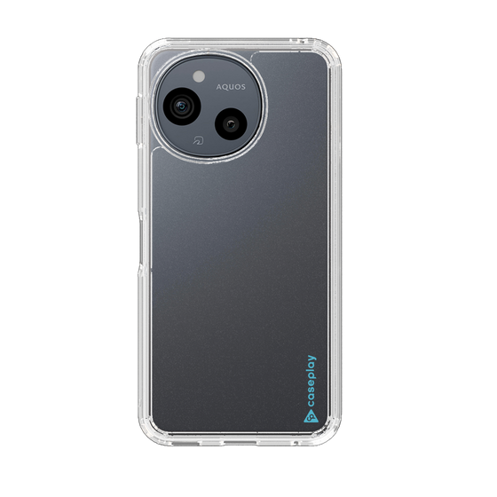 Slim Protection Case［ Original - CASEPLAY Logo - Light Blue/B ］