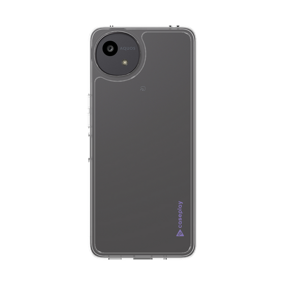 Slim Protection Case［ Original - CASEPLAY Logo - Purple/B ］
