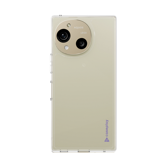 Slim Protection Case［ Original - CASEPLAY Logo - Purple/B ］