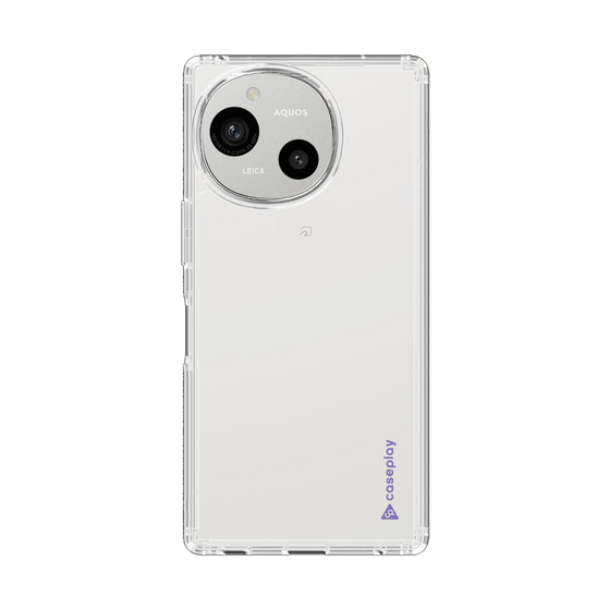 Slim Protection Case［ Original - CASEPLAY Logo - Purple/B ］