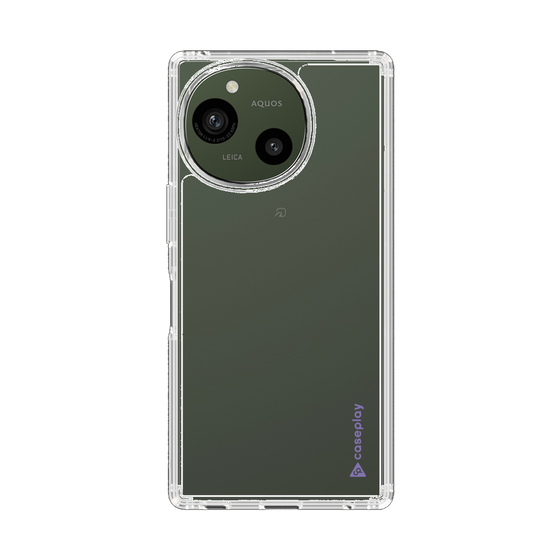 Slim Protection Case［ Original - CASEPLAY Logo - Purple/B ］