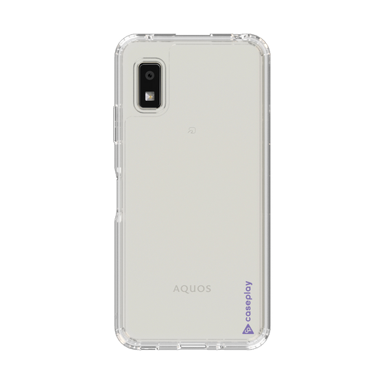 Slim Protection Case［ Original - CASEPLAY Logo - Purple/B ］