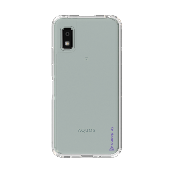 Slim Protection Case［ Original - CASEPLAY Logo - Purple/B ］