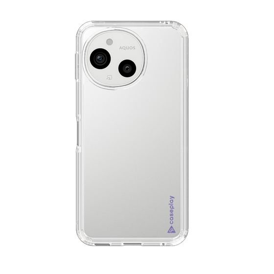 Slim Protection Case［ Original - CASEPLAY Logo - Purple/B ］