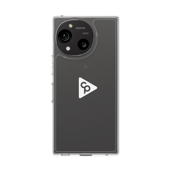 Slim Protection Case［ Original - CASEPLAY Logo - White/C ］