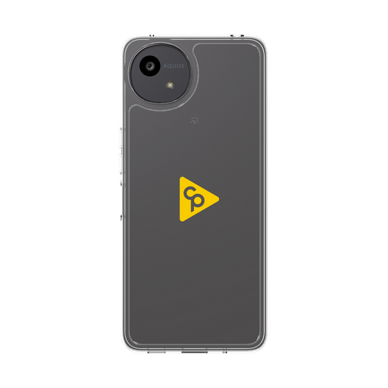 Slim Protection Case［ Original - CASEPLAY Logo - Yellow/C ］