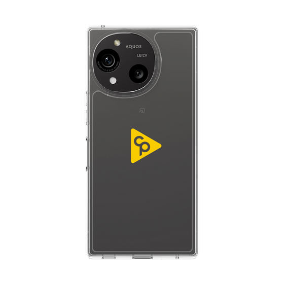 Slim Protection Case［ Original - CASEPLAY Logo - Yellow/C ］