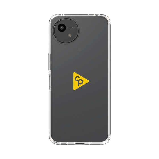 Slim Protection Case［ Original - CASEPLAY Logo - Yellow/C ］