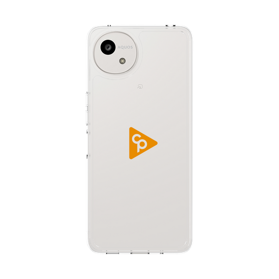 Slim Protection Case［ Original - CASEPLAY Logo - Orange/C ］