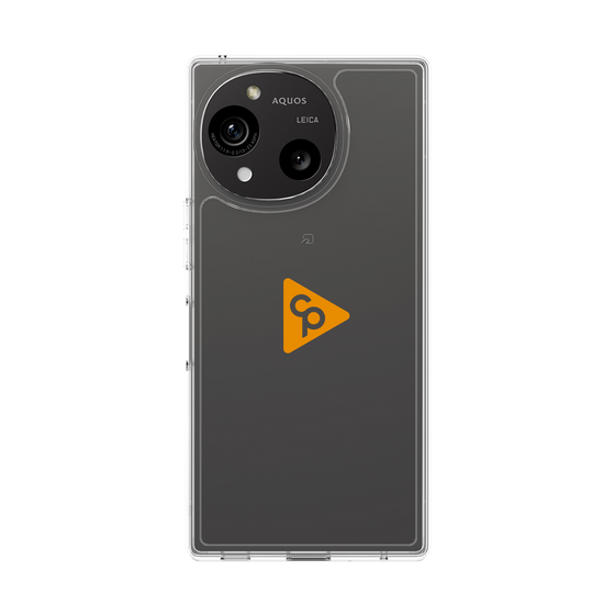 Slim Protection Case［ Original - CASEPLAY Logo - Orange/C ］