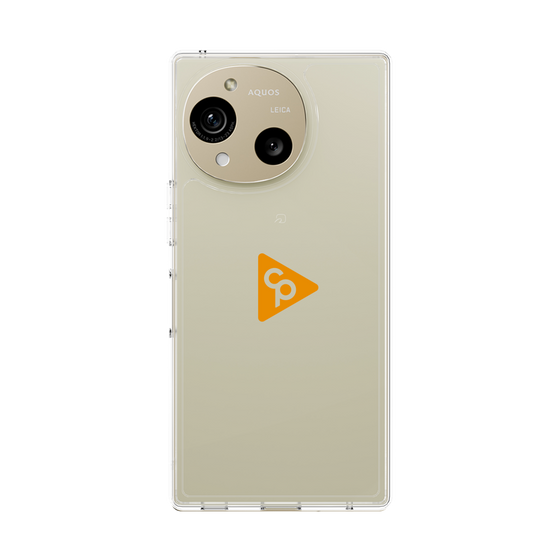 Slim Protection Case［ Original - CASEPLAY Logo - Orange/C ］