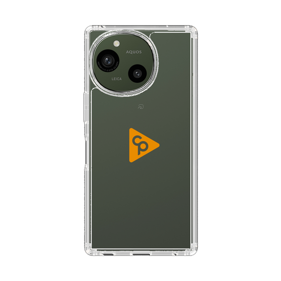 Slim Protection Case［ Original - CASEPLAY Logo - Orange/C ］