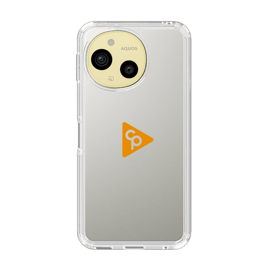 Slim Protection Case［ Original - CASEPLAY Logo - Orange/C ］