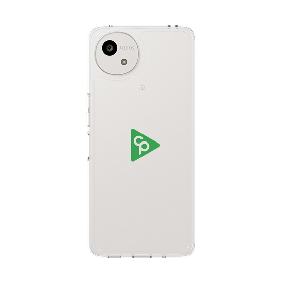 Slim Protection Case［ Original - CASEPLAY Logo - Green/C ］