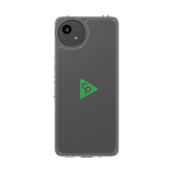 Slim Protection Case［ Original - CASEPLAY Logo - Green/C ］