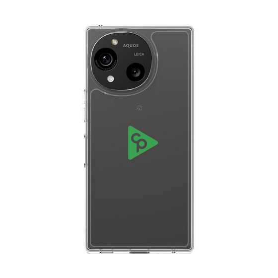 Slim Protection Case［ Original - CASEPLAY Logo - Green/C ］