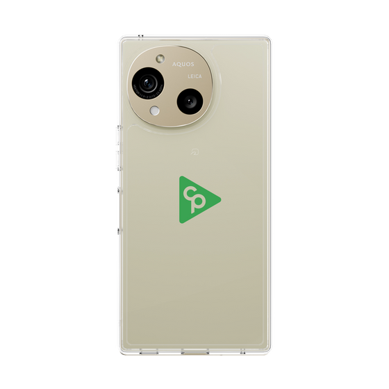 Slim Protection Case［ Original - CASEPLAY Logo - Green/C ］