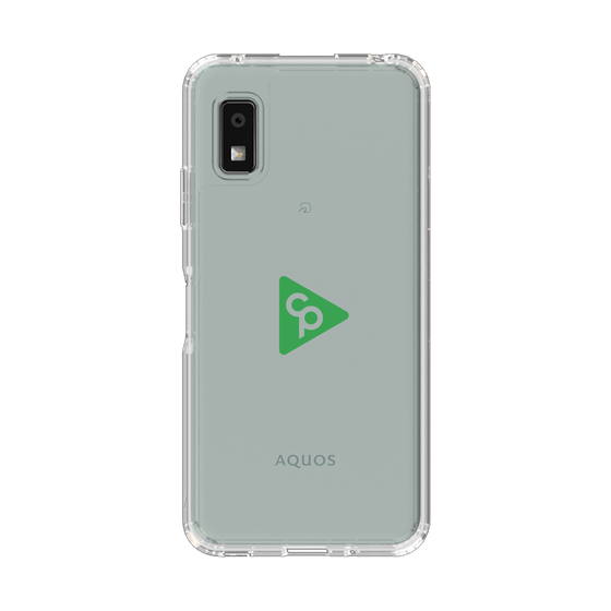 Slim Protection Case［ Original - CASEPLAY Logo - Green/C ］