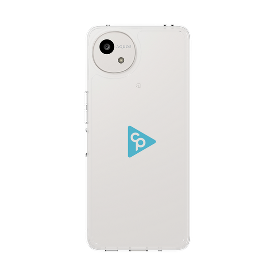 Slim Protection Case［ Original - CASEPLAY Logo - Light Blue/C ］
