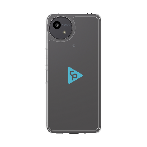 Slim Protection Case［ Original - CASEPLAY Logo - Light Blue/C ］