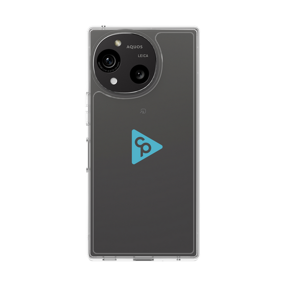 Slim Protection Case［ Original - CASEPLAY Logo - Light Blue/C ］