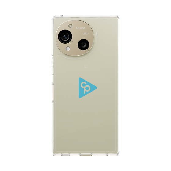 Slim Protection Case［ Original - CASEPLAY Logo - Light Blue/C ］