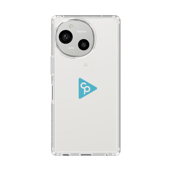 Slim Protection Case［ Original - CASEPLAY Logo - Light Blue/C ］