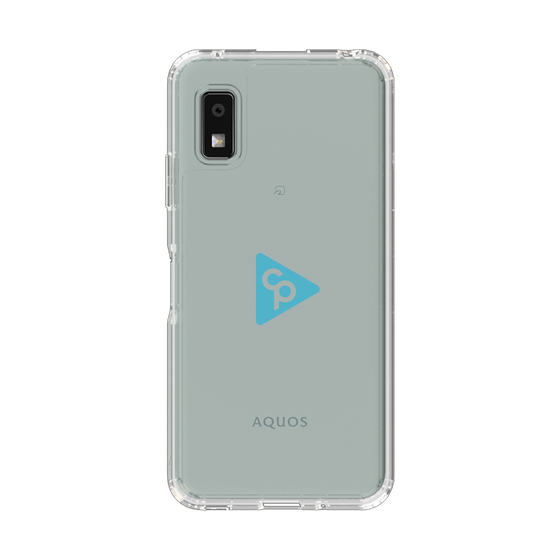 Slim Protection Case［ Original - CASEPLAY Logo - Light Blue/C ］